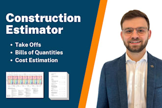 do construction take off and cost estimation for contractors