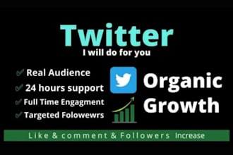 grow your twitter, x engagement and reach organically