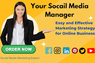 be your content creator and social media manager
