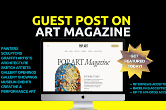 publish guest post on art magazine online