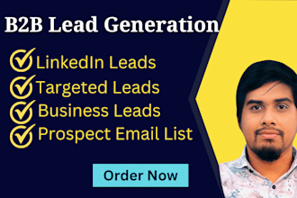 collect linkedin leads and business emails for your company
