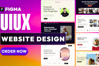 design figma landing page, websites UI UX, mockup, figma website