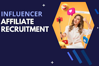 recruite top instagram influencers to promote your affiliate program