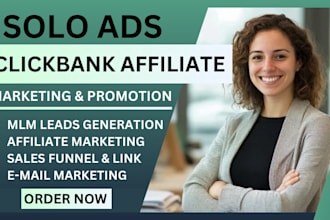 solo ads USA affiliate link promotion, mlm leads generation, forex any link