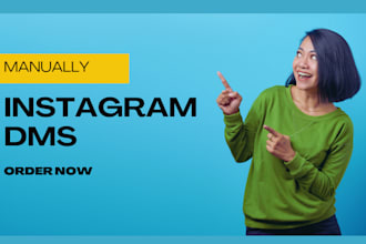 send instagram messages manually , instagram dms service