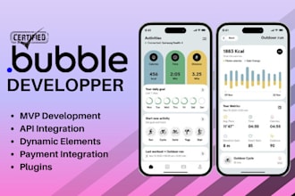 be your bubble io developer mvp, saas, and flutterflow app expert