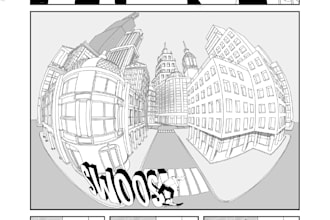 a comic or anime page