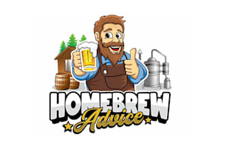 create an eye catching beautiful beer logo for you in one day