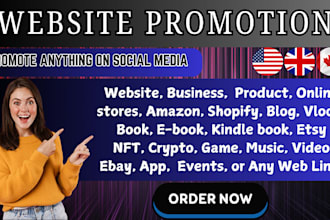advertise and promote your website, business, product, book, event or any link