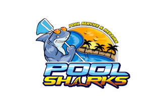 create an elegant modern pool service logo in very short time
