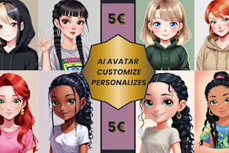 custom ai avatars for social media and branding