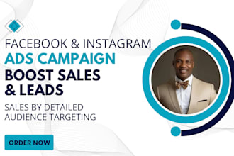 setup facebook ads campaign marketing advertising for leads and sales