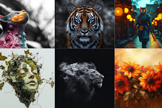 create custom and original ai images using the best software