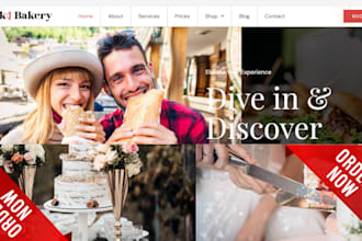 design cookies shopify store baking candy cookie dough sweets ice creams website