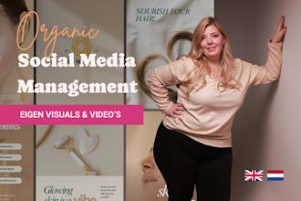 be your social media manager and content creator