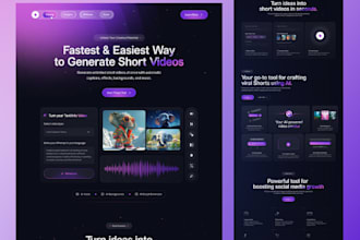 build smart video editing app, ai photo editing app, ai video maker app