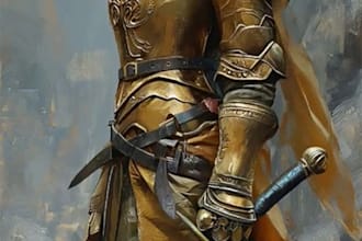 draw dnd, fantasy character for illustration and concept art