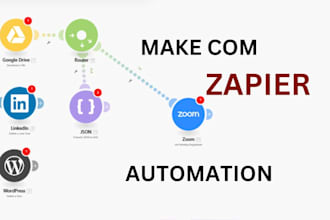 make com automation made com make automation, make integromat zapier integration
