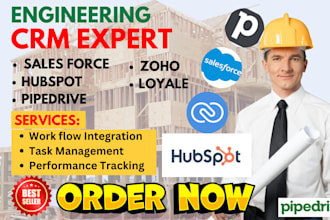 setup engineering crm salesforce hubspot microsoft dynamic365 zoho pipedrive crm