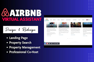 be a cohost and property manager on vrbo booking com and airbnb VA