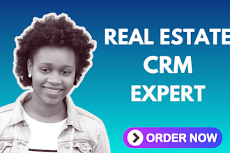 set up and optimize lofty CRM, kvcore, chime, follow up boss, zoho sites