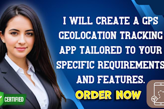 develop gps tracking app  geolocation app  tracking app  car tracking app