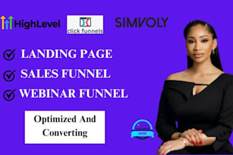 setup gohighlevel crm website funnel automation clickfunnel vendasta webflow