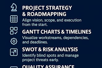 provide expert project management and pmo consulting to scale your business