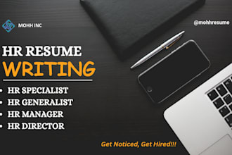 write human resource resume HR manager HR director HR assistant workforce cv