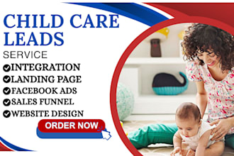 generate child care leads nanny daycare kindergarten preschool baby sitting ads