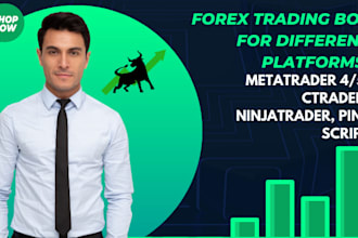 code forex trading bot on mt4 mt5, trading view, ninjatrader, ctrader, quantower