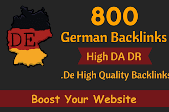 german backlinks on dofollow de sites 800 plus german seo ranking