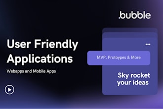 develop bubble io, bubble mobile app, bubble marketplace bubble saas ai mvp app