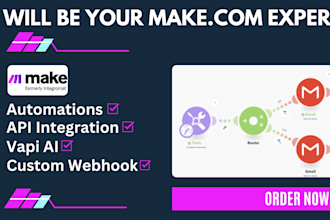 make com automation make com scenario integromat API webhook API vapi ai