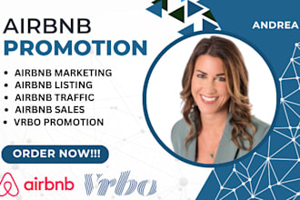 do airbnb promotion, airbnb marketing, airbnb listing, vrbo, booking