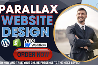 amazing 3d animated webflow website animation video wordpress parallax animation