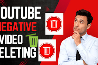 remove any undesirable videos and delete content from your youtube channel