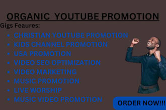 do christian youtube video promotion, gospel music promotion