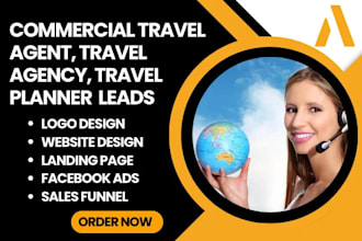 generate commercial travel agent leads travel agency travel planner leads