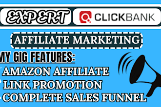 setup autopilot amazon affiliate website, build clickbank marketing sales funnel
