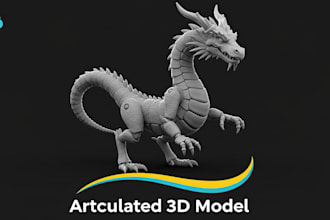 design toy for printing 3d articulated model flexi model articulated toy bjd toy