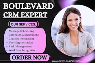 setup boulevard crm hubspot vagaro textmagic webchat salon timely zenoti tookan