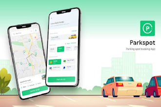 develop car parking app, parking spot app, parking reservation app, parking app