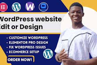 edit wordpress bluehost wordpress business clone hostinger design elementor pro