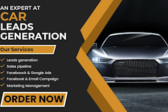 generate car dealership auto detailing car rental auto insurance car repair lead