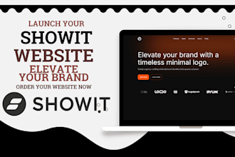 design a professional showit website ecommerce seo wix store design or redesign
