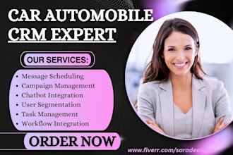 setup autoraptor zoho dealermine vinsolutions carsforsale cdk car automobile crm