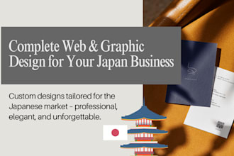 be your all in one web and graphic designer for japan
