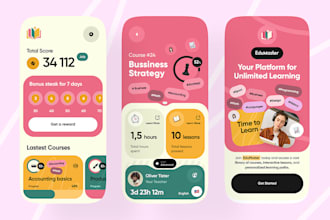build education app, learning app, quiz app, online course app