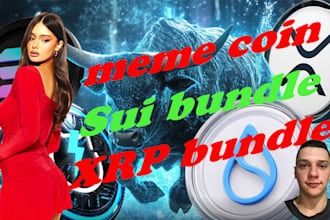launch token on solana, xrp, sui by using bundle transaction
